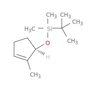 Silane, (1,1-dimethylethyl)dimethyl[[(1R)-2-methyl-2-cyclopenten-1-yl]oxy]- (9CI)