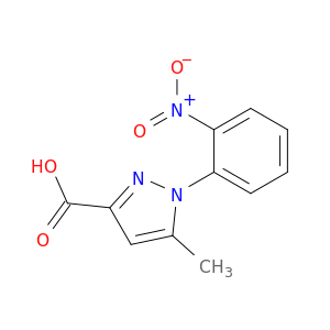 5-Methyl-1-(2-nitrophenyl)-1H-pyrazole-3-carboxylic acid