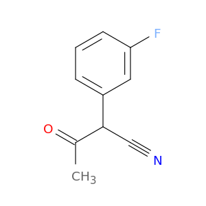 2-(3-Fluorophenyl)-3-oxobutanenitrile