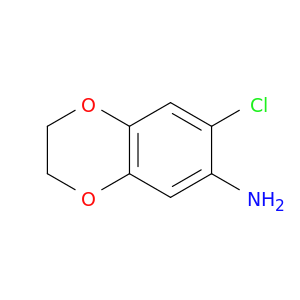 7-chloro-2,3-dihydro-1,4-benzodioxin-6-amine