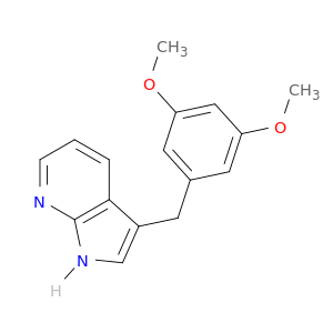 1H-Pyrrolo[2,3-b]pyridine, 3-[(3,5-dimethoxyphenyl)methyl]-