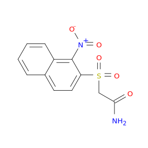 Acetamide, 2-[(1-nitro-2-naphthalenyl)sulfonyl]-