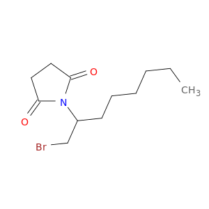 2,5-Pyrrolidinedione, 1-[1-(bromomethyl)heptyl]-