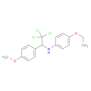4-ETHOXY-N-(2,2,2-TRICHLORO-1-(4-METHOXYPHENYL)ETHYL)ANILINE