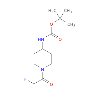 Carbamic acid, [1-(fluoroacetyl)-4-piperidinyl]-, 1,1-dimethylethyl ester