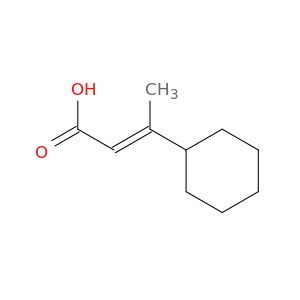 3-cyclohexylbut-2-enoic acid