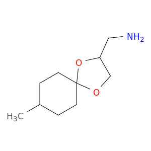 {8-methyl-1,4-dioxaspiro[4.5]decan-2-yl}methanamine