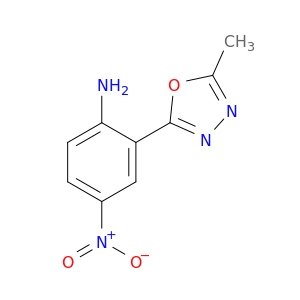 Benzenamine, 2-(5-methyl-1,3,4-oxadiazol-2-yl)-4-nitro-