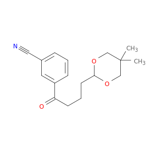 3'-CYANO-4-(5,5-DIMETHYL-1,3-DIOXAN-2-YL)BUTYROPHENONE