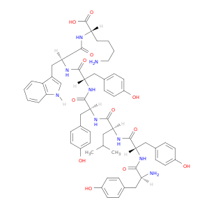 L-Lysine, L-tyrosyl-L-tyrosyl-L-leucyl-L-tyrosyl-L-tyrosyl-L-tryptophyl-