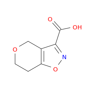 4H,6H,7H-吡喃并[3,4-d][1,2]恶唑-3-羧酸