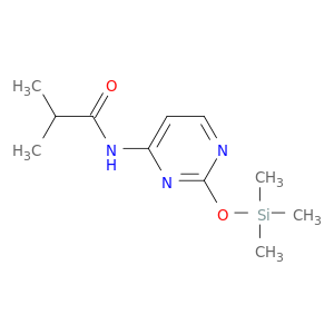 Propanamide, 2-methyl-N-[2-[(trimethylsilyl)oxy]-4-pyrimidinyl]-