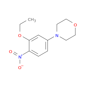 Morpholine, 4-(3-ethoxy-4-nitrophenyl)-
