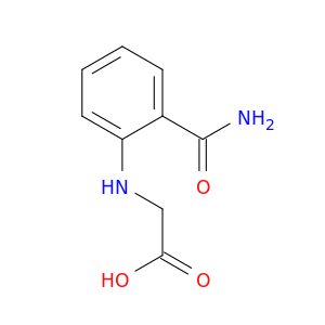 2-[(2-carbamoylphenyl)amino]acetic Acid