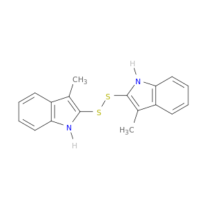 1h-indole,2,2'-dithiobis[3-甲基-