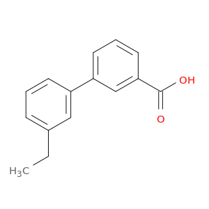 3-Ethylbiphenyl-3-carboxylic acid