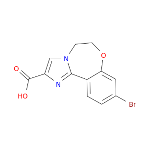 9-Bromo-5,6-dihydrobenzo[f]imidazo[1,2-d][1,4]oxazepine-2-carboxylic acid