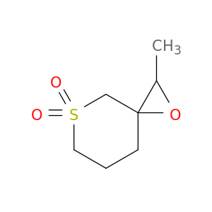 1-Oxa-5-thiaspiro[2.5]octane, 2-methyl-, 5,5-dioxide