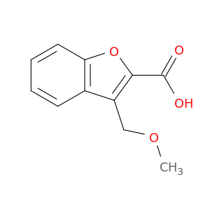 3-(methoxymethyl)-1-benzofuran-2-carboxylic Acid