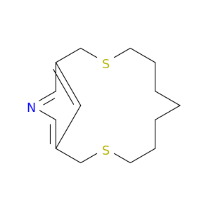 3,11-Dithia-15-azabicyclo[11.3.1]heptadeca-1(17),13,15-triene