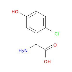 α-氨基-2-氯-5-羟基苯基酸