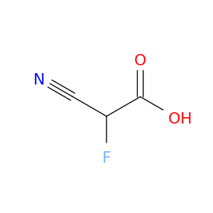 Acetic acid, cyanofluoro-