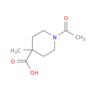 4-Piperidinecarboxylicacid, 1-acetyl-4-methyl-