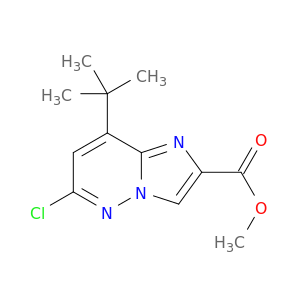 8-(叔丁基)-6-氯咪唑并[1,2-b]吡啶-2-羧酸甲酯