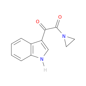 1-(aziridin-1-yl)-2-(1h-indol-3-yl)ethane-1,2-dione