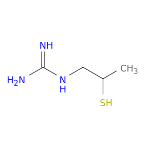Guanidine, (2-mercaptopropyl)-