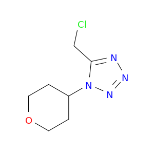 5-(chloromethyl)-1-(oxan-4-yl)-1H-1,2,3,4-tetrazole