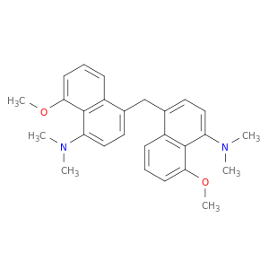1-Naphthalenamine, 4,4'-methylenebis[8-methoxy-N,N-dimethyl-