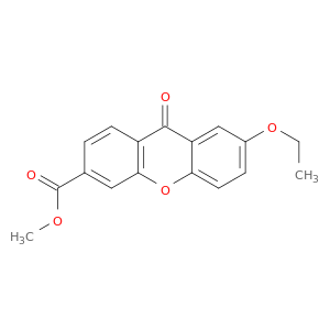 9H-Xanthene-3-carboxylic acid, 7-ethoxy-9-oxo-, methyl ester
