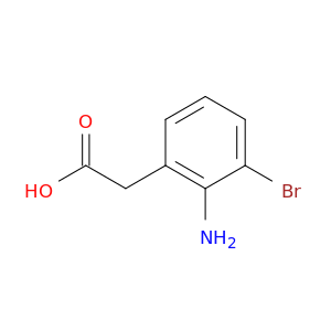 2-(2-Amino-3-bromophenyl)acetic acid
