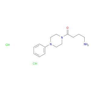 4-amino-1-(4-phenylpiperazin-1-yl)butan-1-one dihydrochloride
