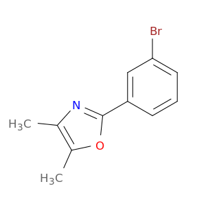 Oxazole, 2-(3-bromophenyl)-4,5-dimethyl-