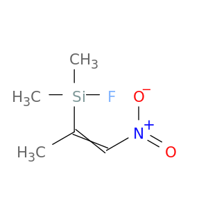 Silane, fluorodimethyl(1-methyl-2-nitroethenyl)-