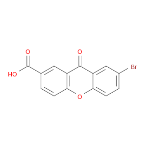 9H-Xanthene-2-carboxylic acid, 7-bromo-9-oxo-
