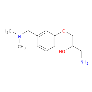 2-Propanol, 1-amino-3-[3-[(dimethylamino)methyl]phenoxy]-