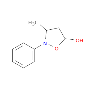 5-Isoxazolidinol, 3-methyl-2-phenyl-