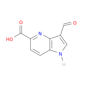 3-醛基-4-氮杂-吲哚-5-羧酸