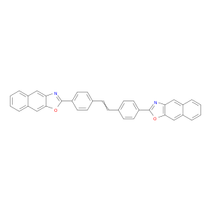 Naphth[2,3-d]oxazole, 2,2'-(1,2-ethenediyldi-4,1-phenylene)bis-