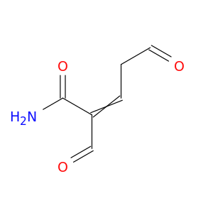 2-Pentenamide, 2-formyl-5-oxo-