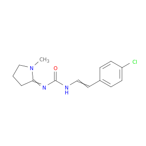 Urea, [2-(4-chlorophenyl)ethenyl](1-methyl-2-pyrrolidinylidene)-
