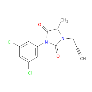 2,4-Imidazolidinedione, 3-(3,5-dichlorophenyl)-5-methyl-1-(2-propynyl)-