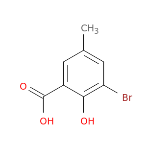 3-溴-2-羟基-5-甲基苯甲酸