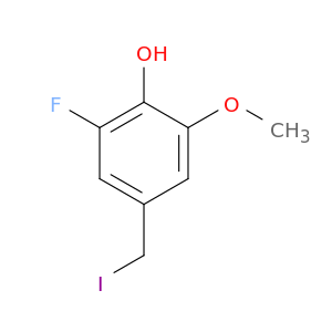 Phenol, 2-fluoro-4-(iodomethyl)-6-methoxy-