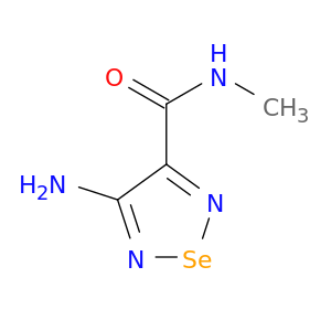 4-amino-n-methyl-1,2,5-selenadiazole-3-carboxamide