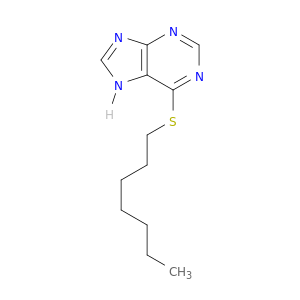 purine, 6-(heptylthio)-