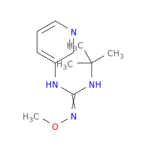 1-TERT-BUTYL-2-METHOXY-3-(PYRIDIN-3-YL)GUANIDINE